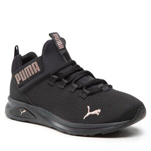 PUMA Black Enzo Metal Sneakers
